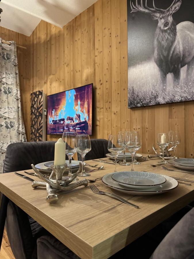 Cocon Au Coeur De Chamonix Avec Parking Gratuit Apartman Kültér fotó