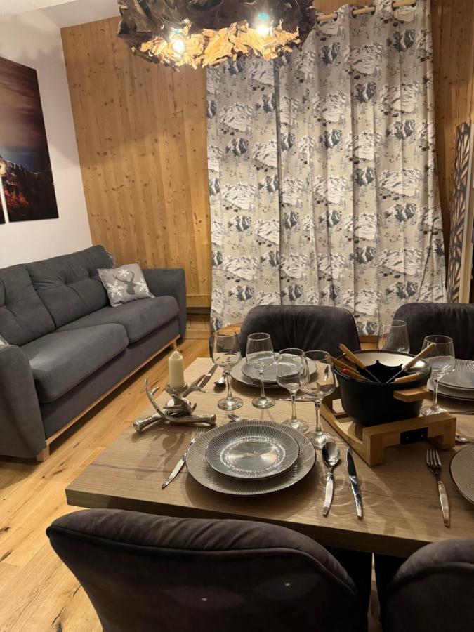 Cocon Au Coeur De Chamonix Avec Parking Gratuit Apartman Kültér fotó
