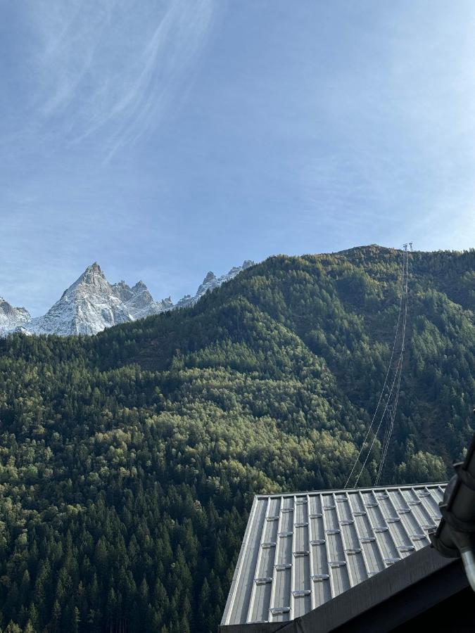 Cocon Au Coeur De Chamonix Avec Parking Gratuit Apartman Kültér fotó