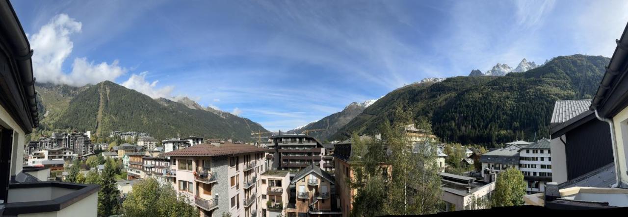Cocon Au Coeur De Chamonix Avec Parking Gratuit Apartman Kültér fotó