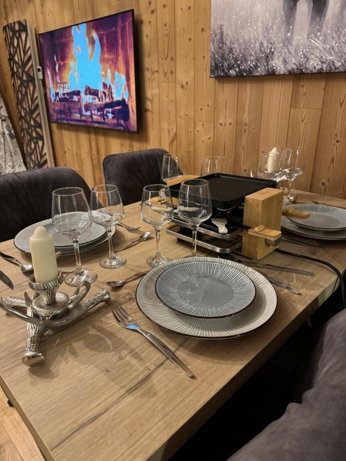 Cocon Au Coeur De Chamonix Avec Parking Gratuit Apartman Kültér fotó