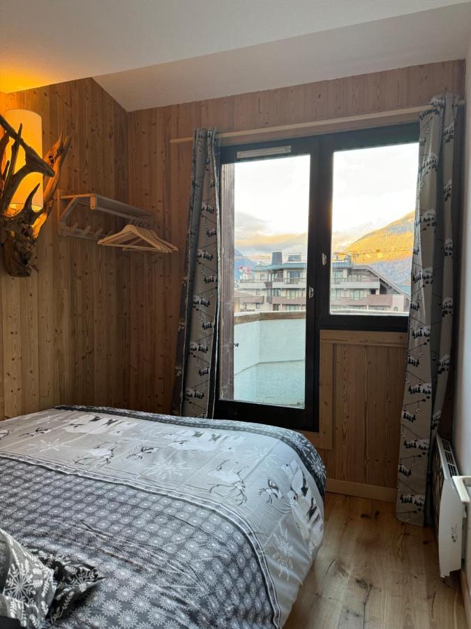Cocon Au Coeur De Chamonix Avec Parking Gratuit Apartman Kültér fotó